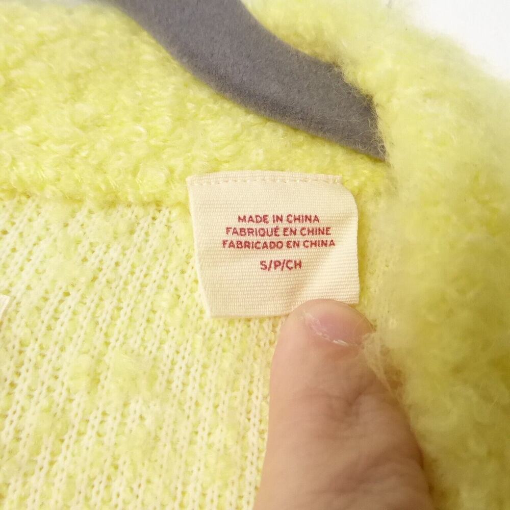 Levis Cardigan Womens SZ S Wool Alpaca Blend Button Up Relaxed Fit Comfy Soft - Picture 3 of 12